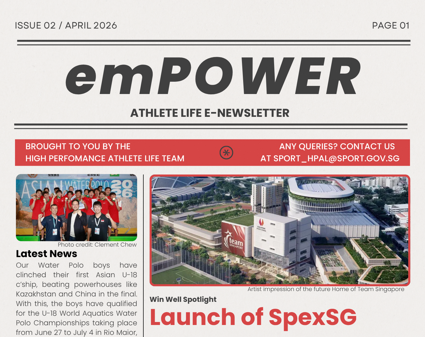 emPOWER Newsletter Cover Page